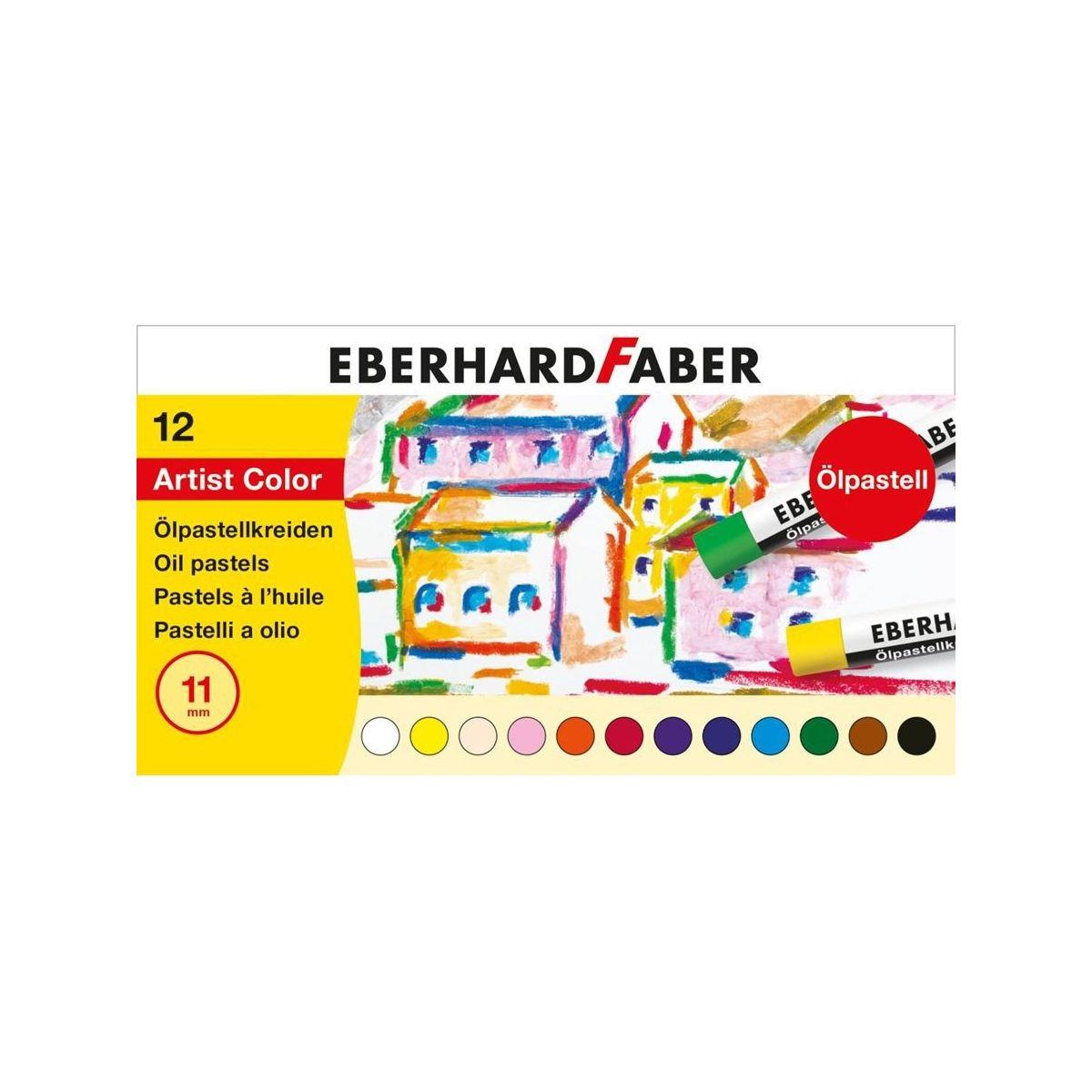 Pastelli ad olio 12 colori efa