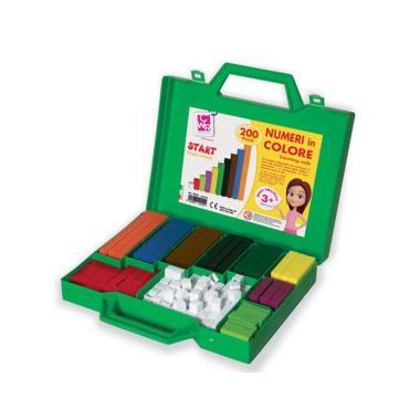 NUMERI IN COLORE "START" PZ.200 IN VALIGETTA