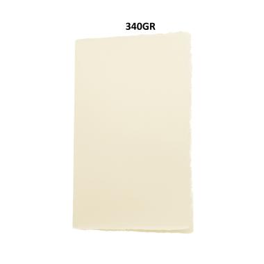 Cartoncino 11.5x17.5 avorio 340gr