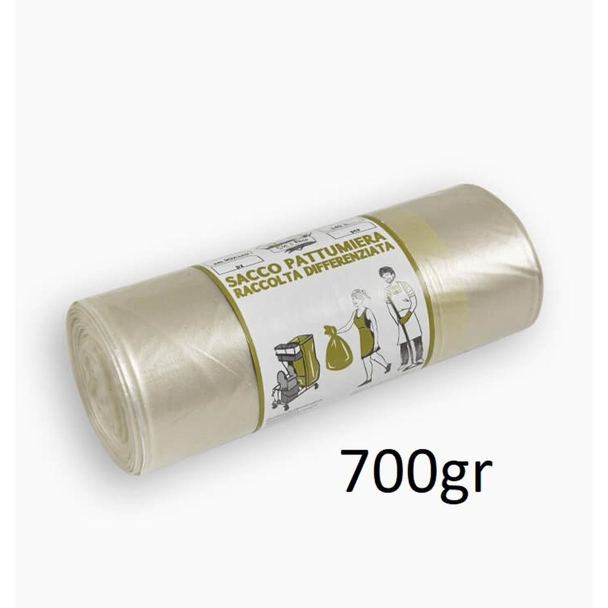 Sacco per rifiuti ambra 72x110 700gr