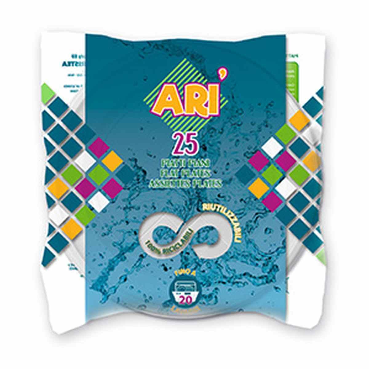 Piatti piani ari-utilizza cf25