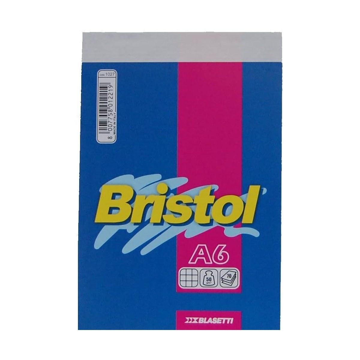 Blocco notes team a6 ff.50 bianc