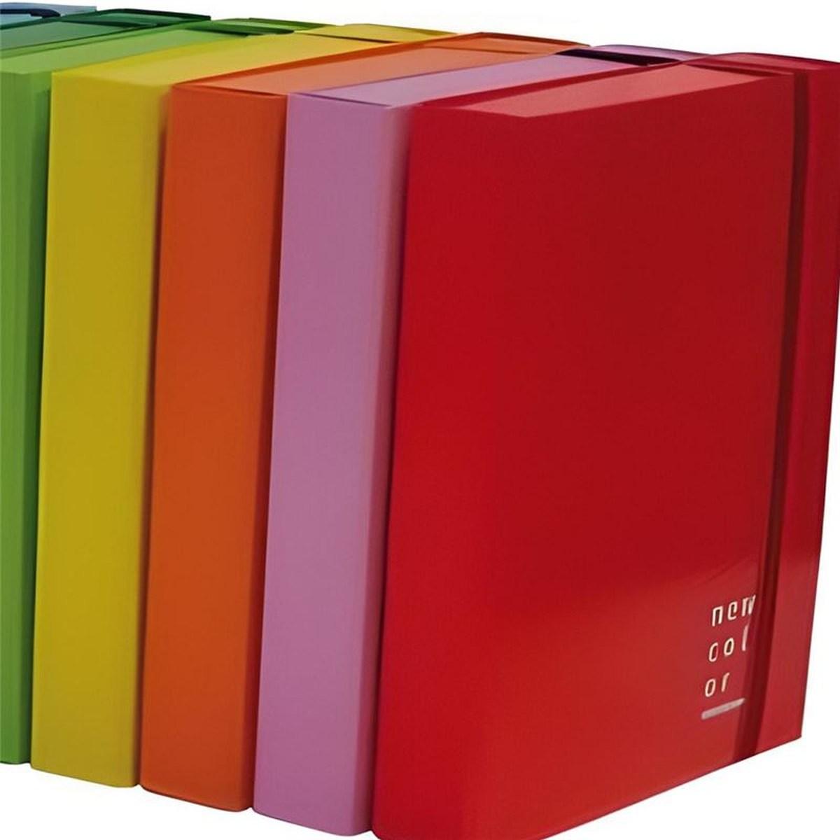 Cartella 3 lembi c/elast.piatto 25x35 d5