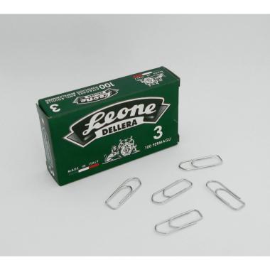 Fermagli n 3 antiruggine leone 100pz