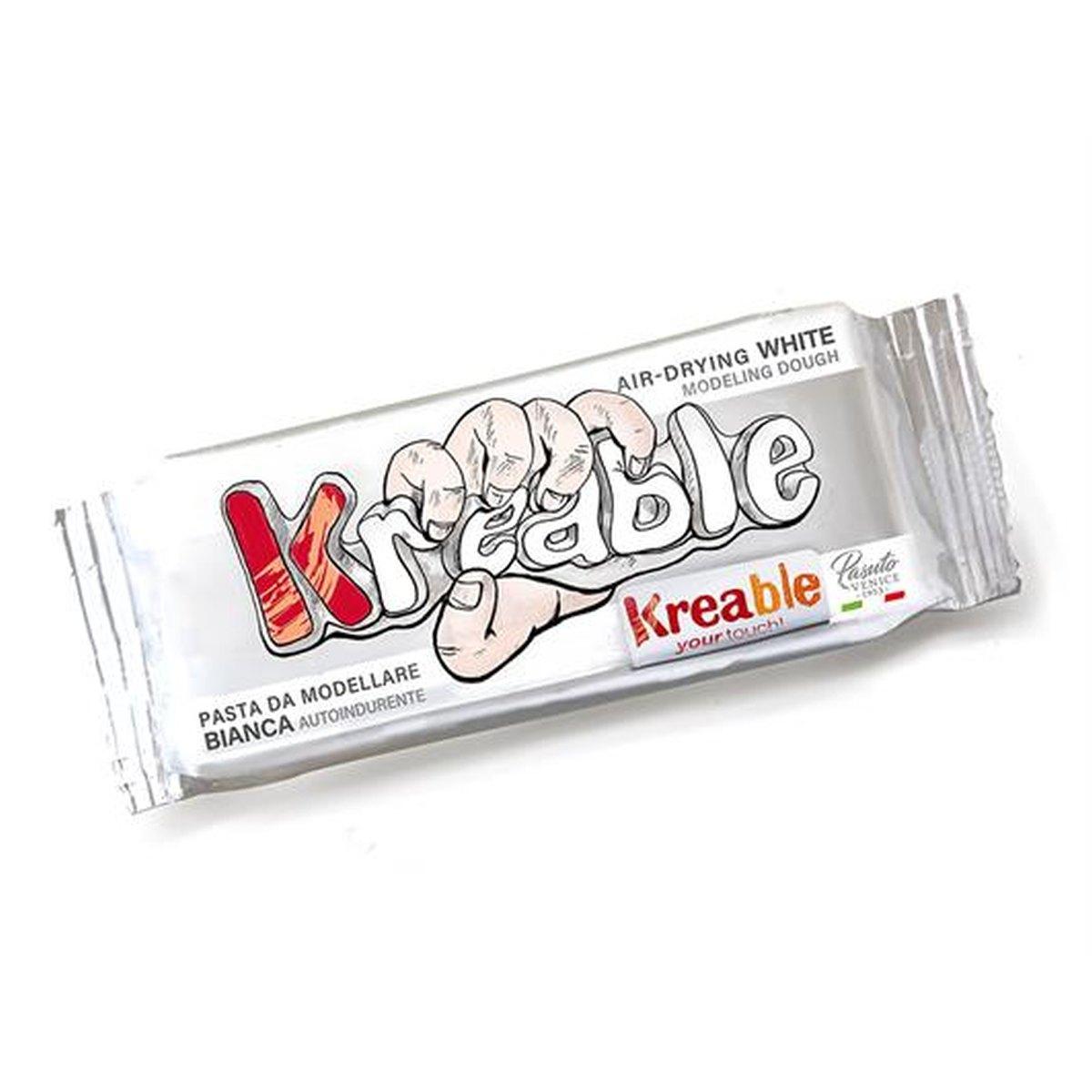 Pasta da modellare krea (das) gr 500 bianco