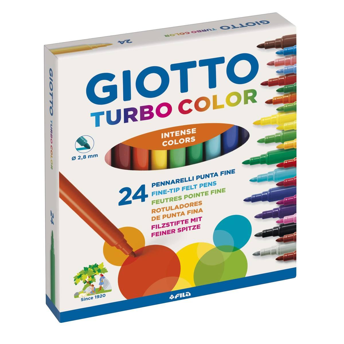 Giotto pennarelli turbo color cf.24pz