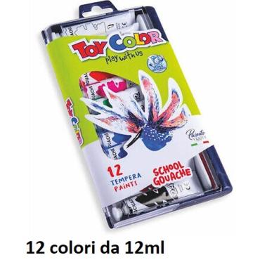 Tempera toy 12 tubetti da 12ml
