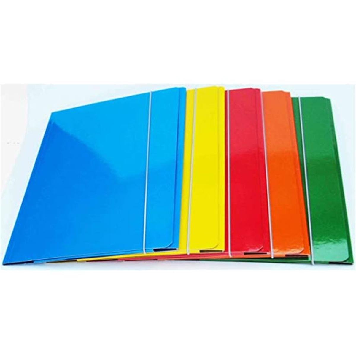 Cartelle con elastico 25x35 lucide ass.