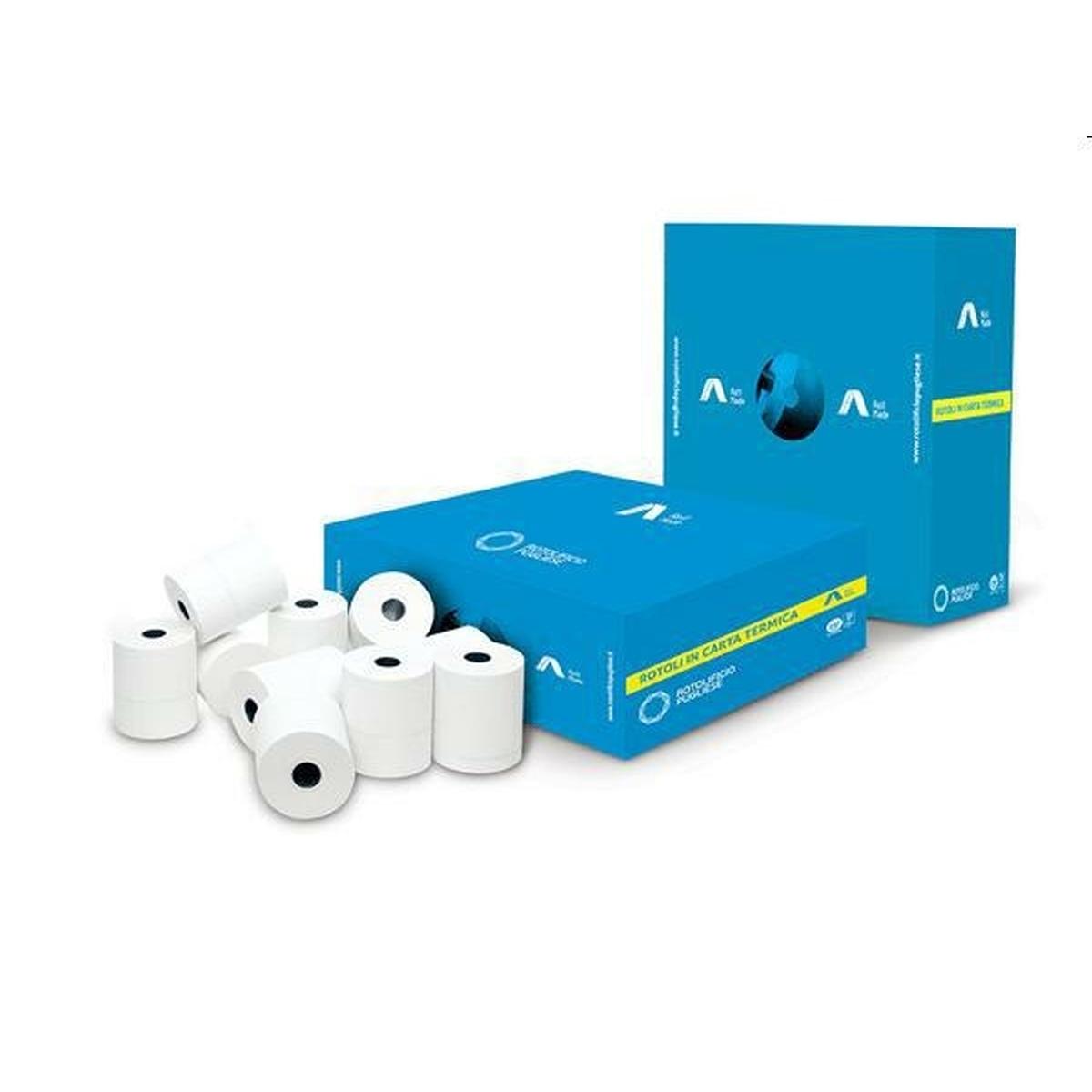 Rotoli per reg.cassa term. mm80x80x12 gr.55