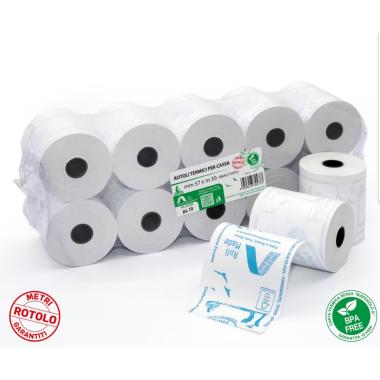 Rotoli x reg.cassa term.omol. mm57x30 mt