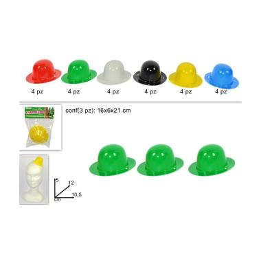 Set 3 cappelli bombette