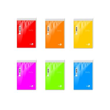 Blocco notes derby spiralato a6 fg60 5mm