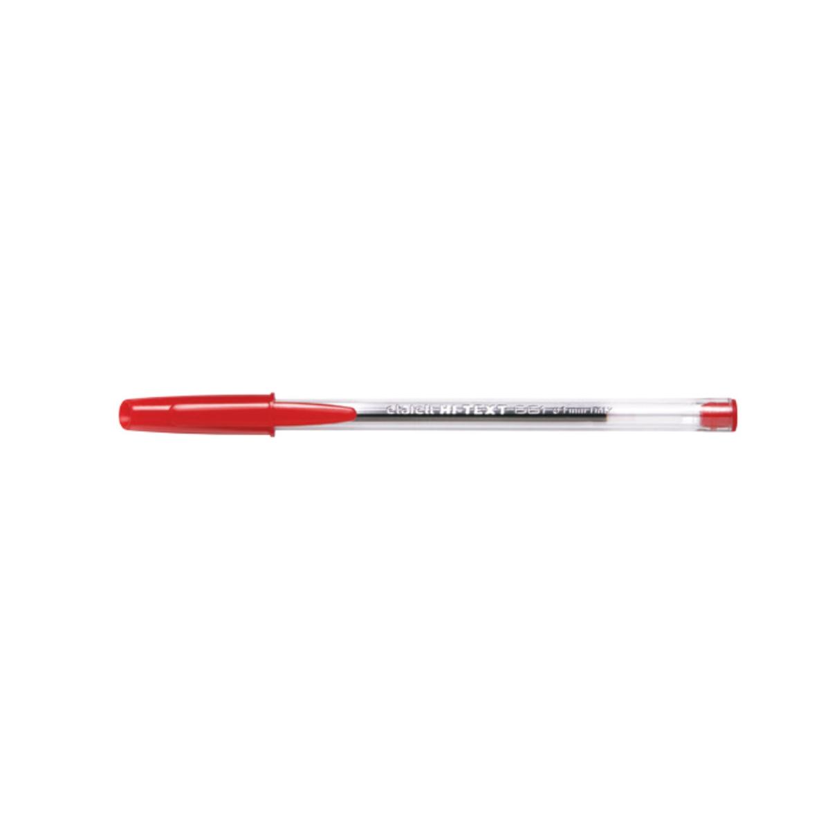 661 penna sfera p.media 1mm sc. 50 pz. rosso