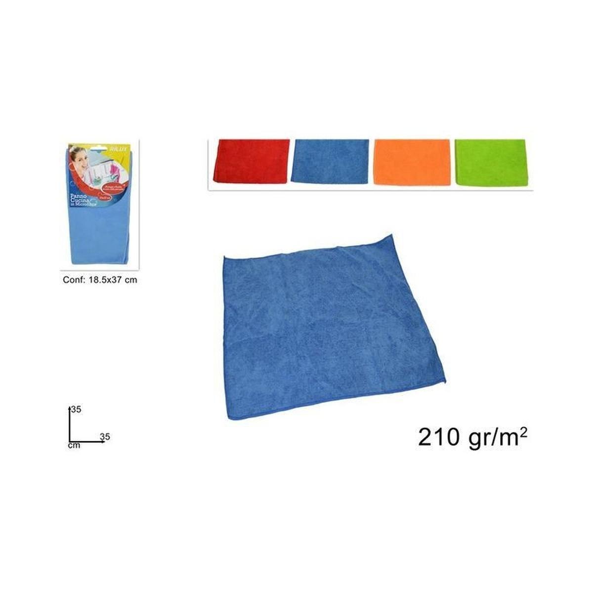 Panno microfibra 35x35cm 210gr col