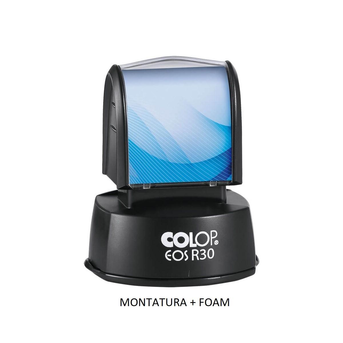Colop montatura + foam eos r30