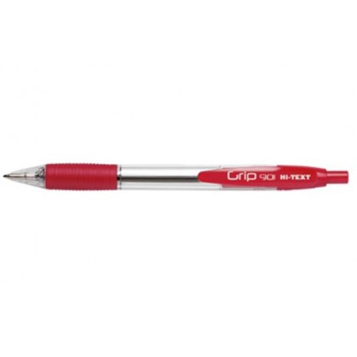 901 grip  p.scatto p.media 1mm sc.12 pz. rosso
