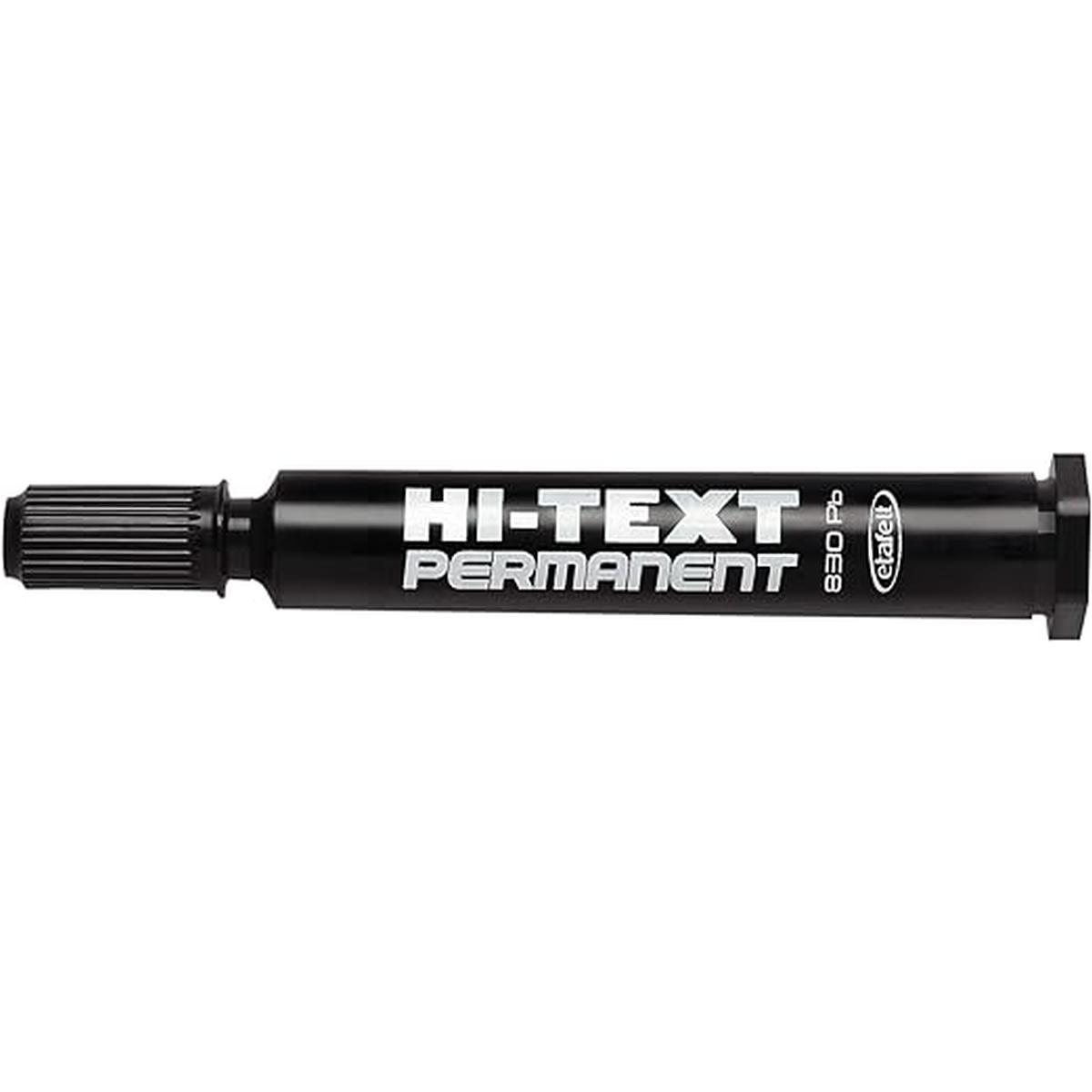 Marker permanent p.tonda sc.12 pz. nero