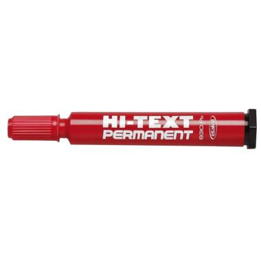 Marker permanent p.tonda sc.12 pz. rosso