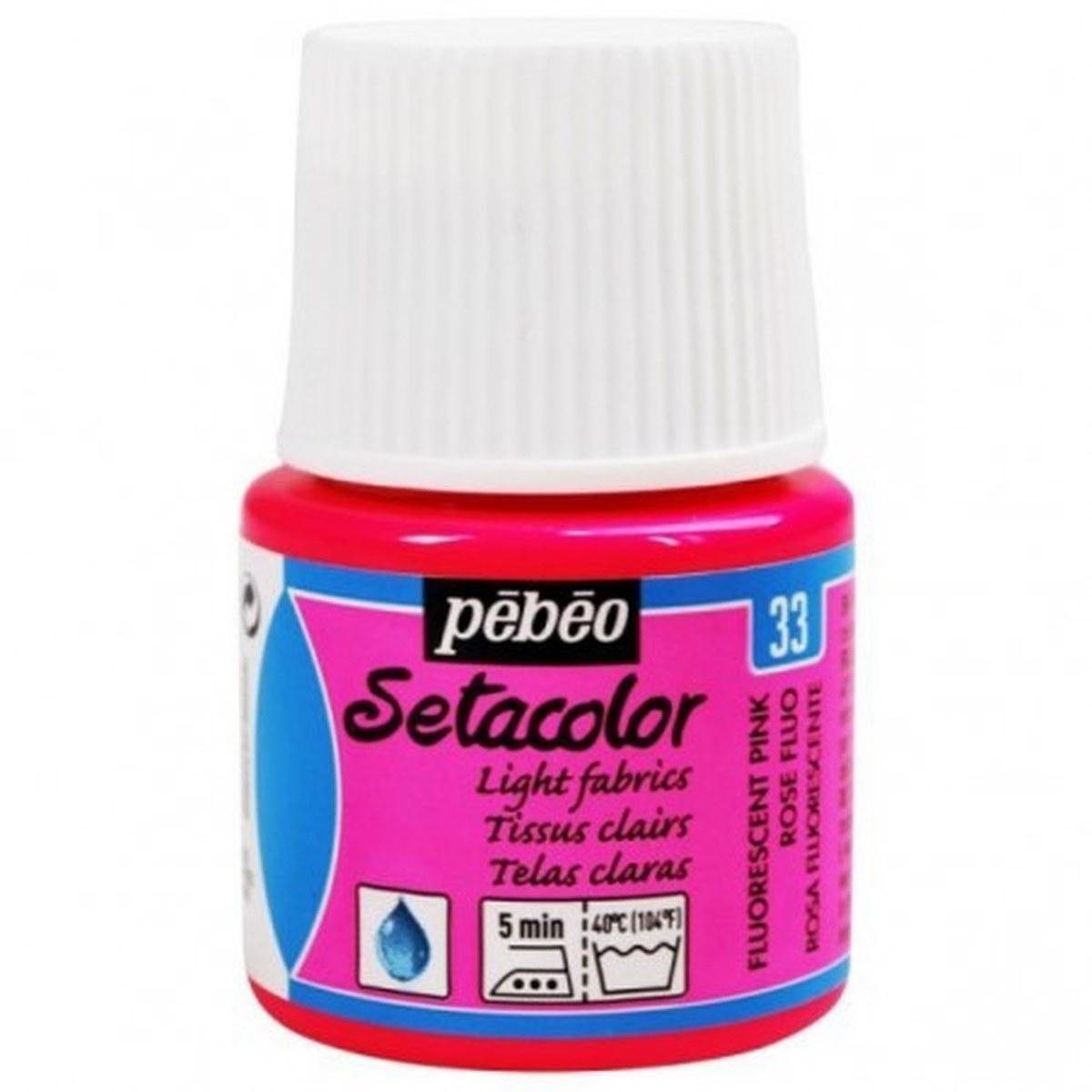 Colori per tessuto set 45ml rosa