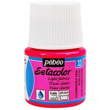 Colori per tessuto set 45ml rosa