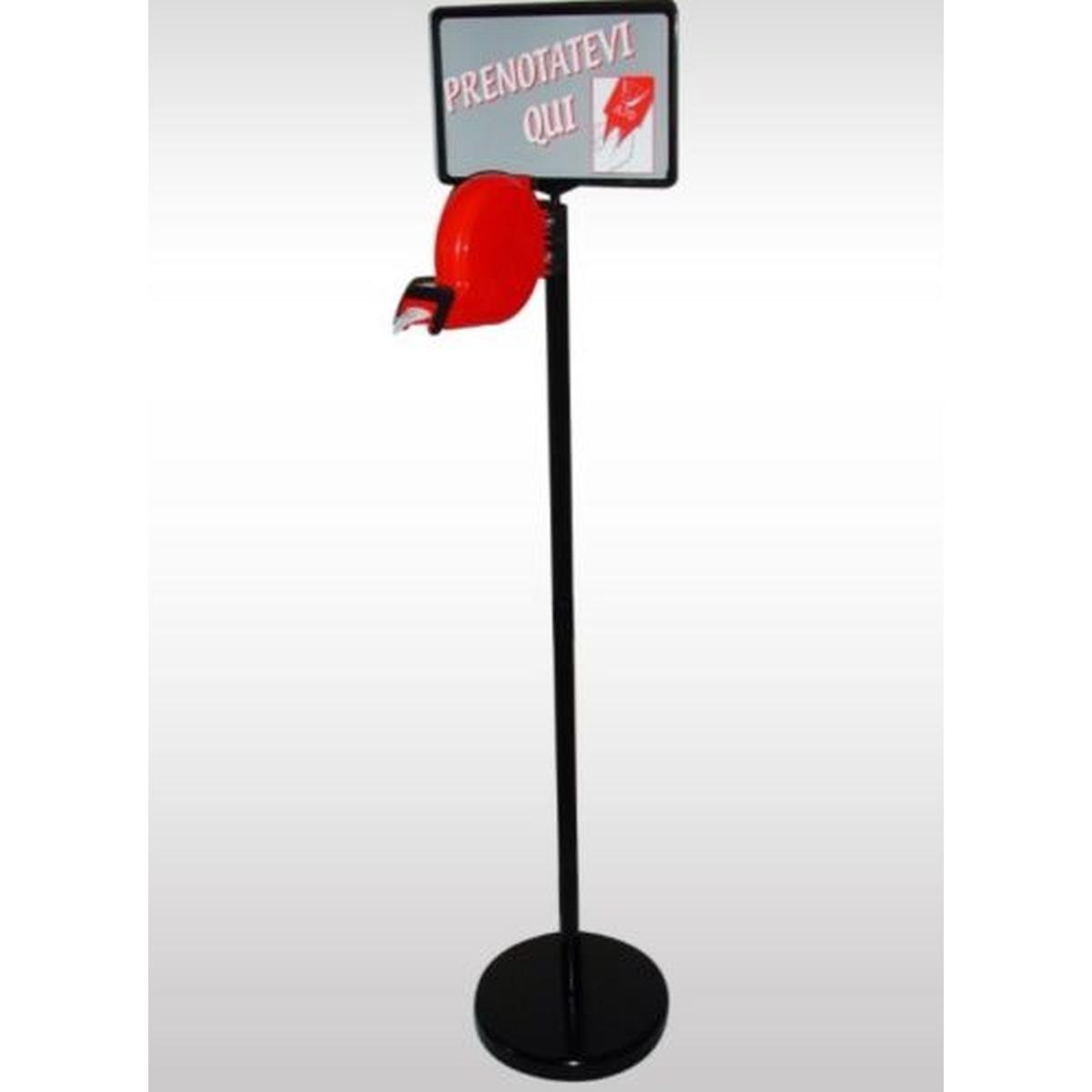 Kit piantana 120cm c/chiocciola eliminacode