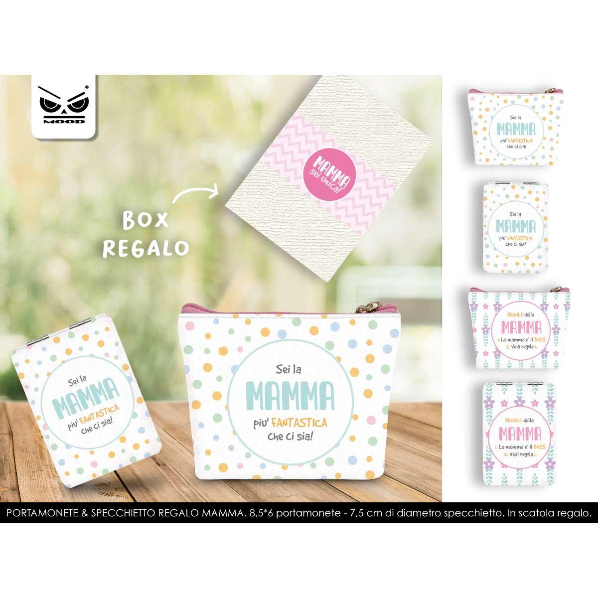 Portamonete & specchietto mamma