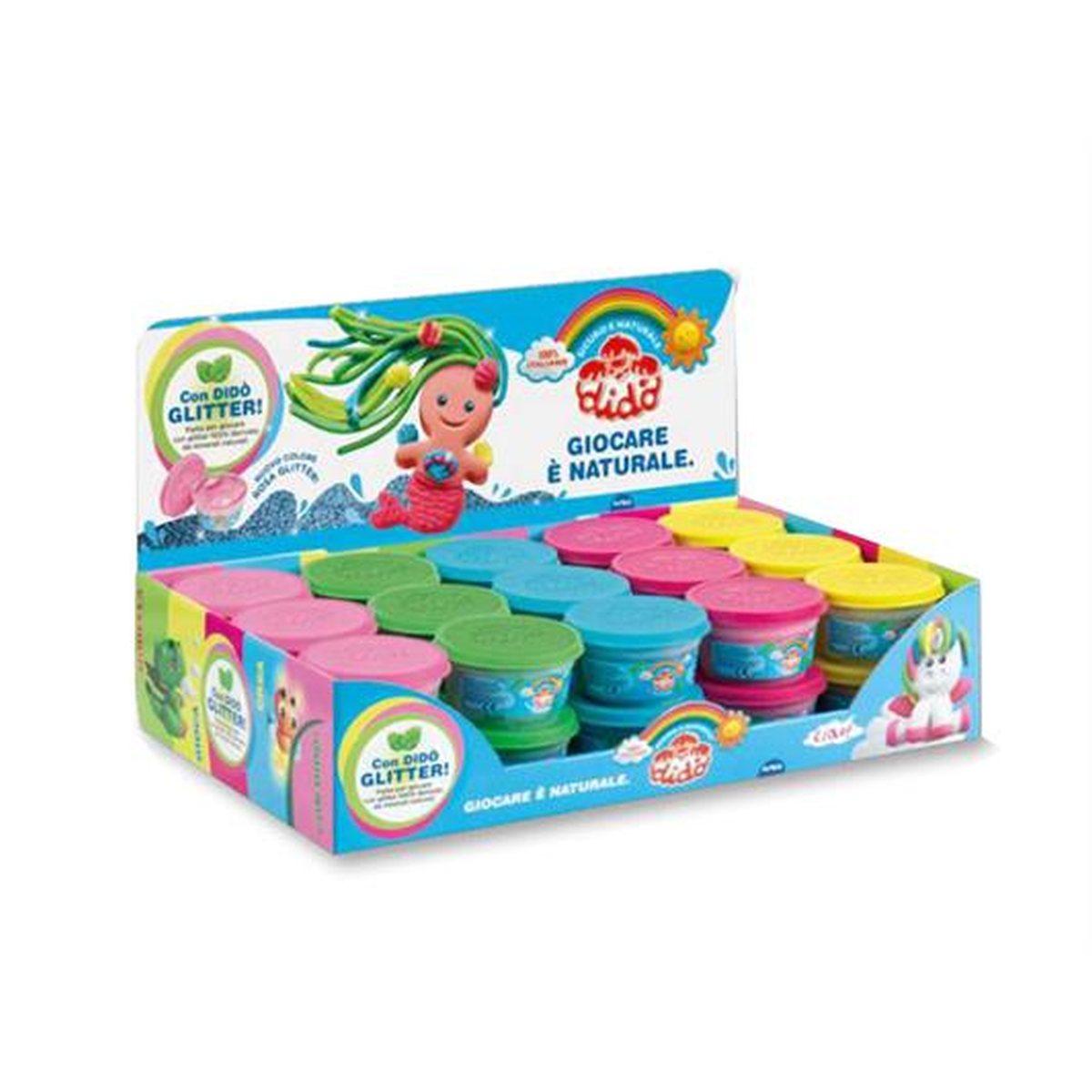 Barattolo dido' 100gr glitter