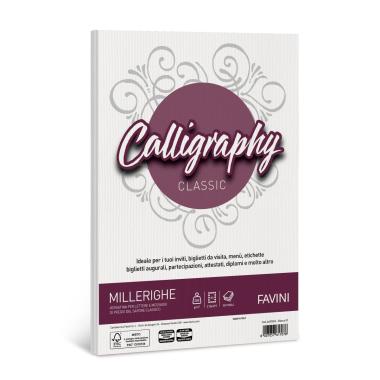 Calligraphy  millerighe a4 50ff gr 200 bianco