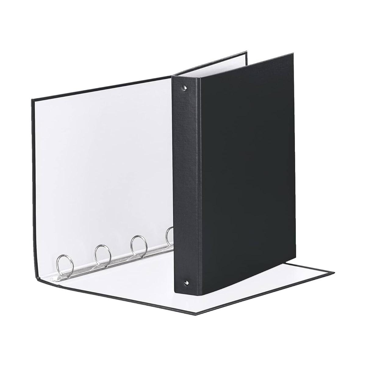 Raccoglitore meeting 22x30 4 anelli d.30 nero