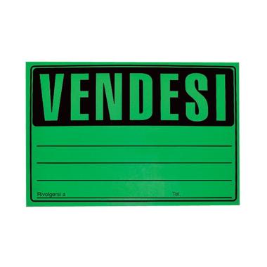 Cartelli vendesi 23x33 col cf25