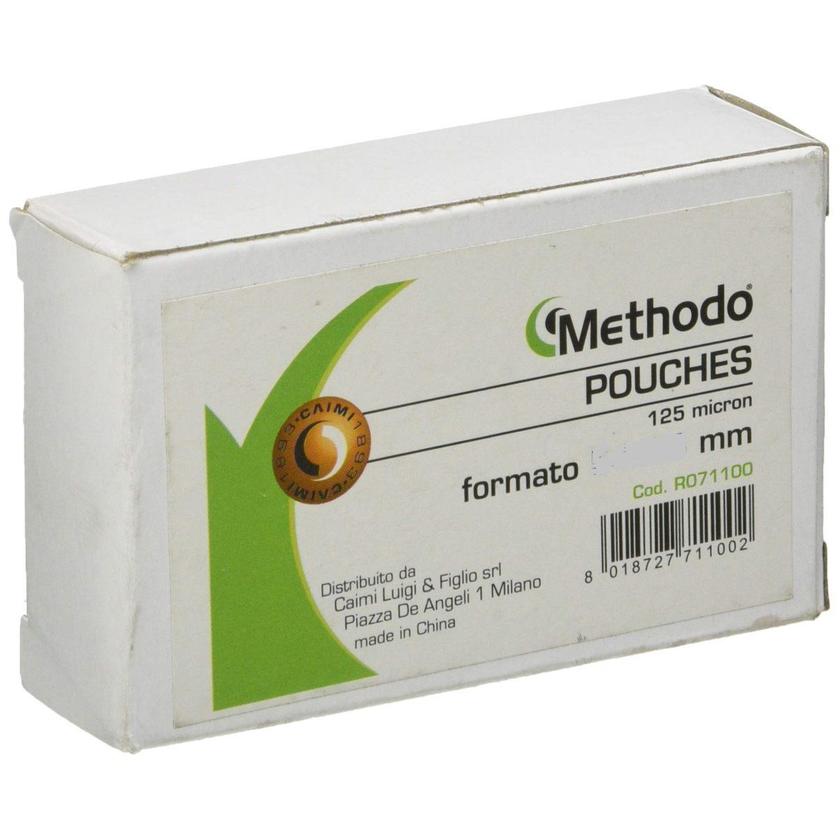 Pouches card methodo 65x95 125my cf100