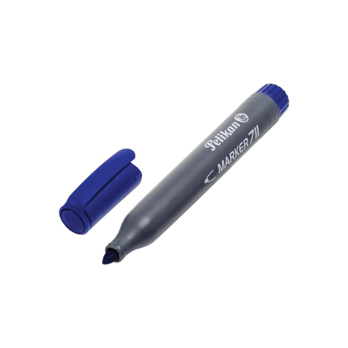 Marker permanent 711 blu p/t cf10