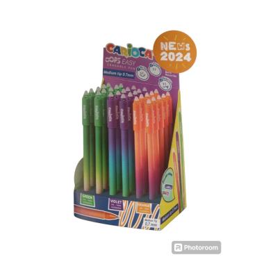 Carioca oops easy display 30pz new color