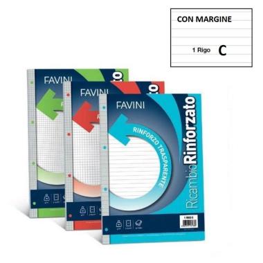 Ricambi rinforzati a4 80gr 40fg c