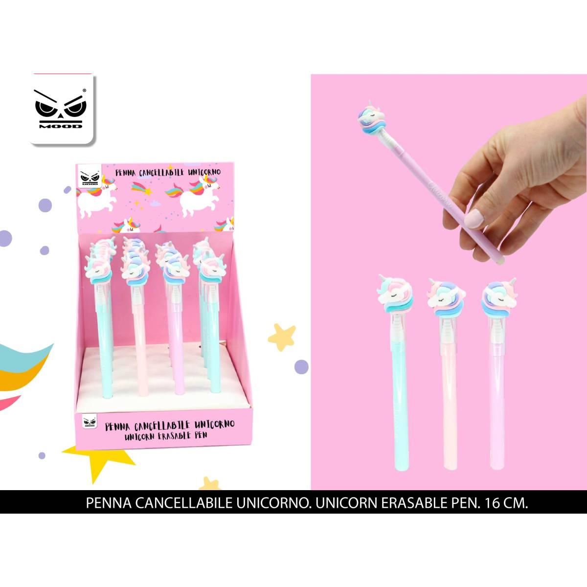 Penne cancellabili unicorno marmaid