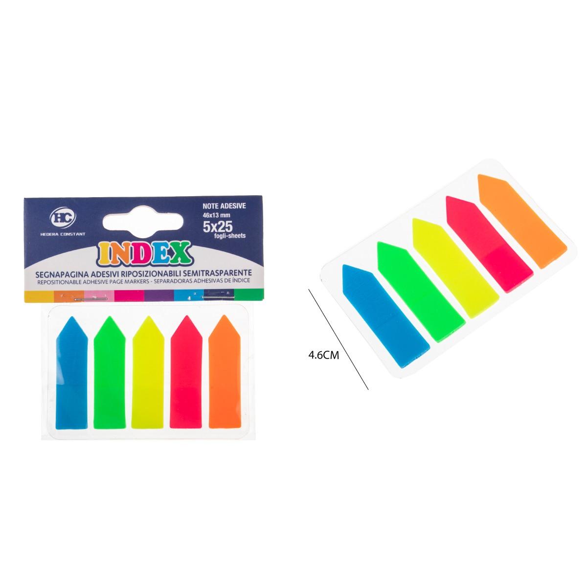 Segnapagina index 5x25 col