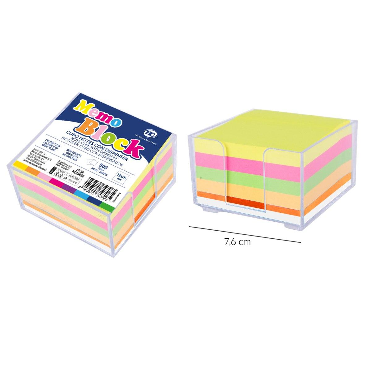 Memo block cubo 76x76 500fg