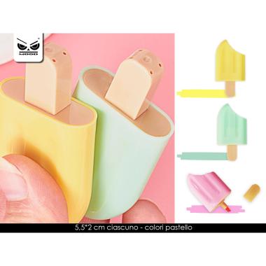 Set 3 evidenziatori gelato