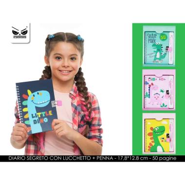 Diario segreto dinosauro a spirale