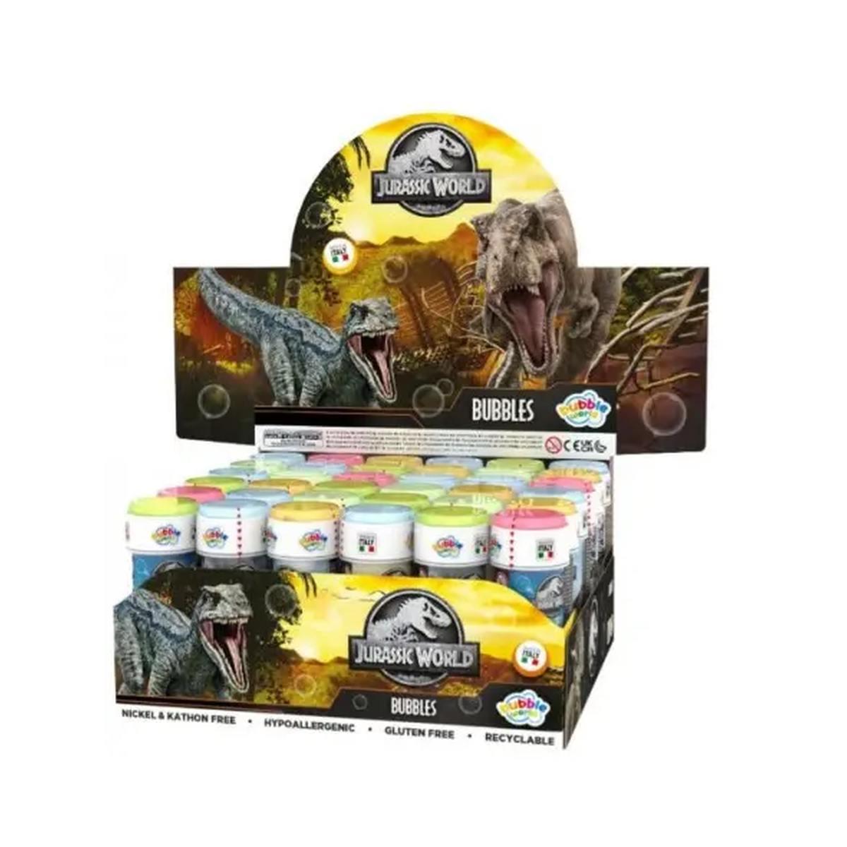 Bolle di sapone jurassic world 36pz.