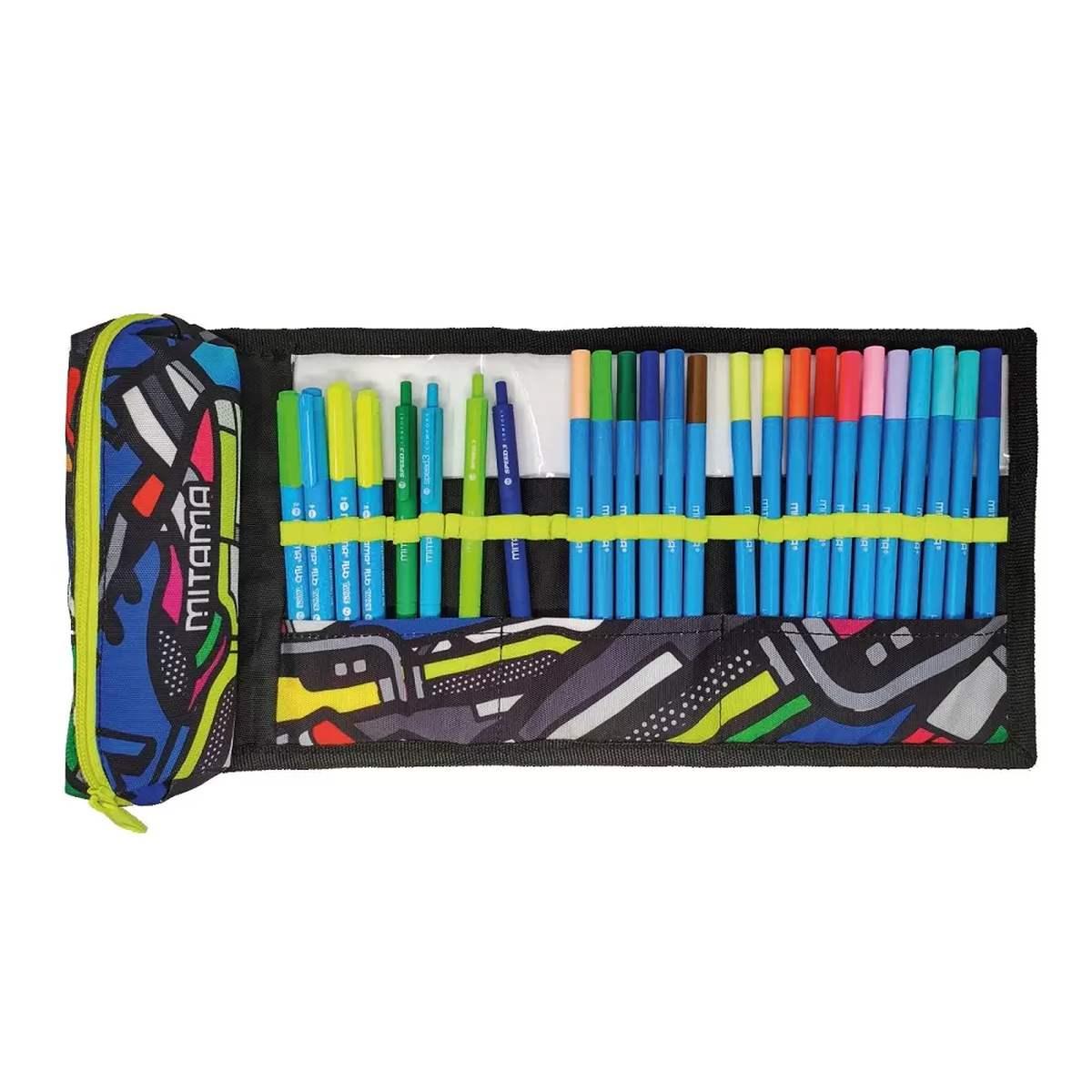 Writing roll + astuccio mix 25pz