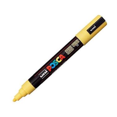 Uni posca punta media giallo paglia