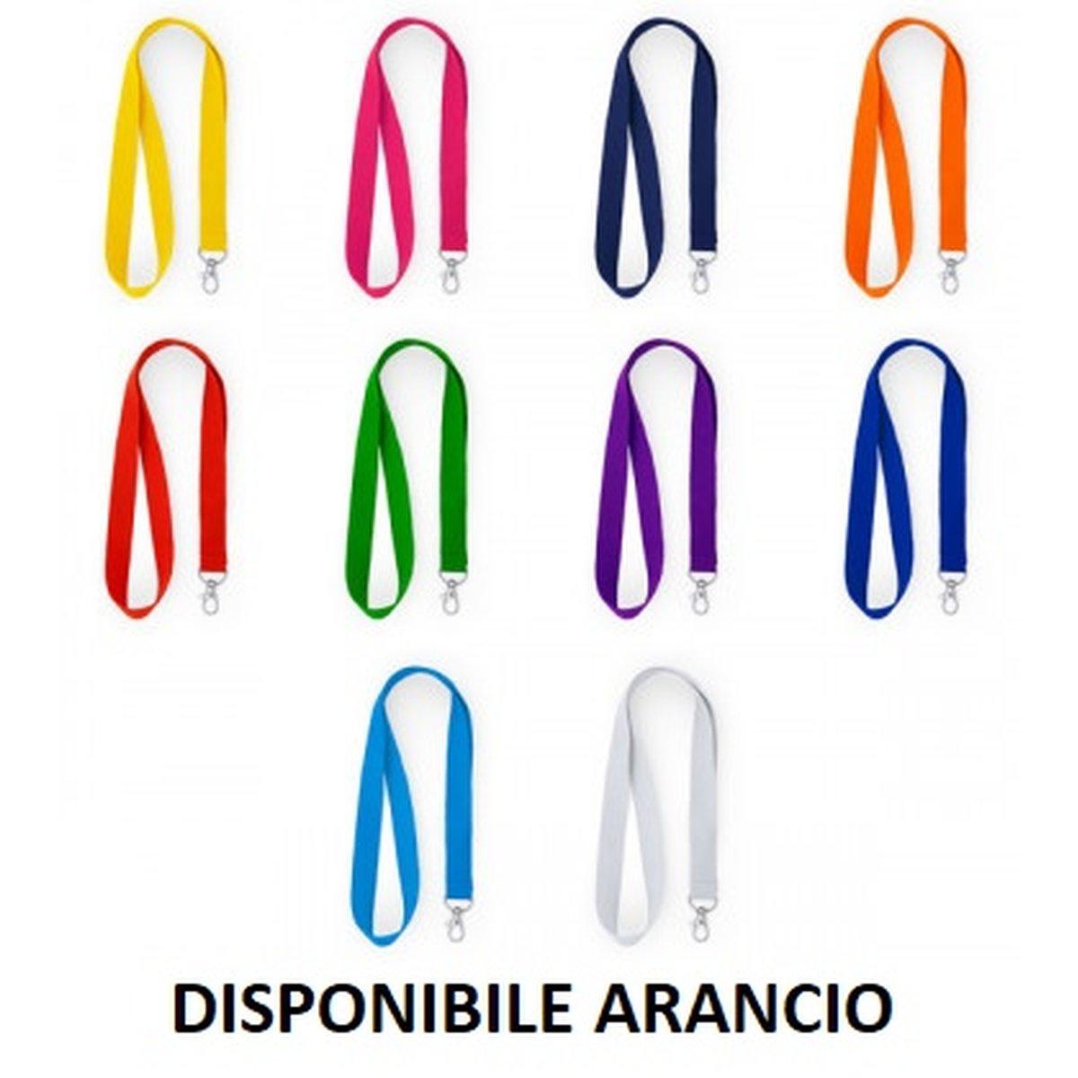 Cordoncino arancio per badget cf10