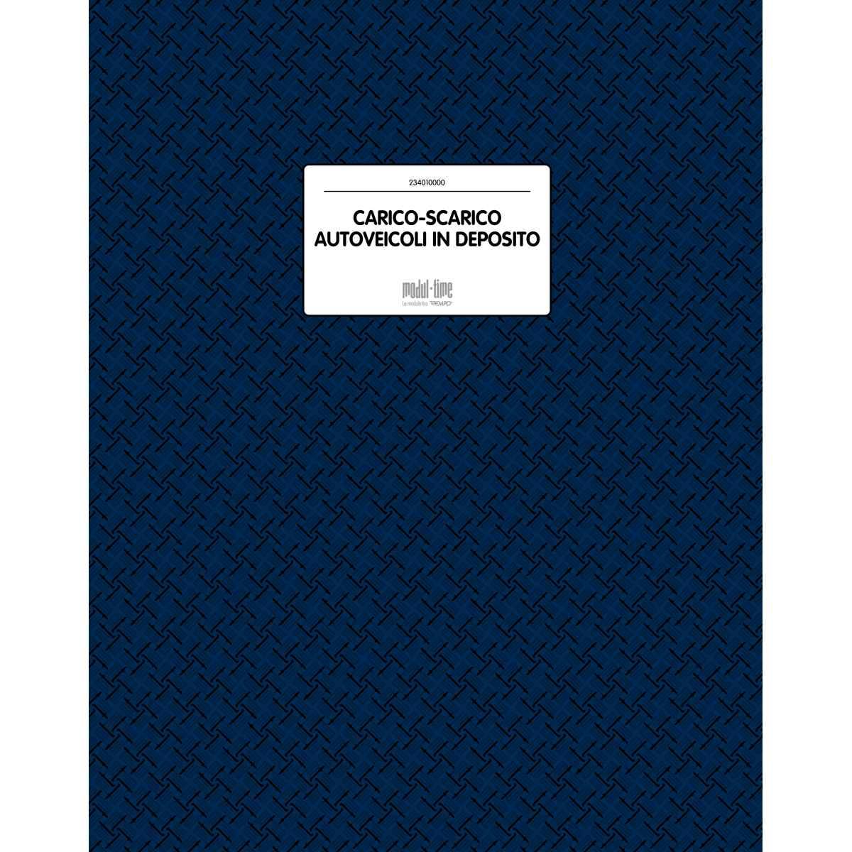 Registro carico e scarico auto in deposito 47pg num