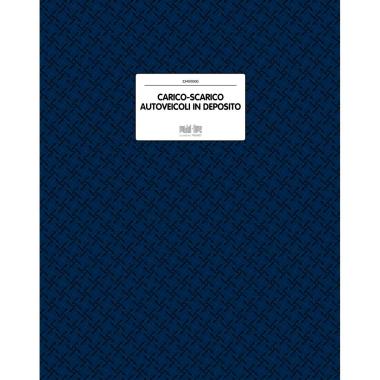 Registro carico e scarico auto in deposito 47pg num