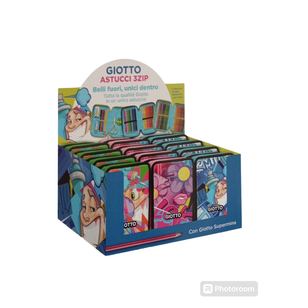 Astuccio giotto 3 zip young street