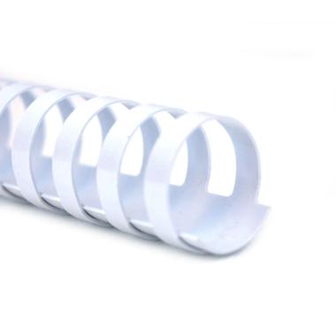 Spirali in plastica 32mm cf50 bianco