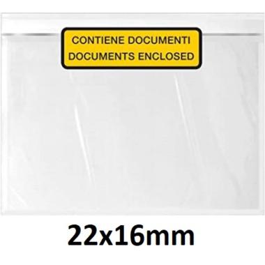 Buste autoadesive portadoducenti methodo 22x16 cf1000