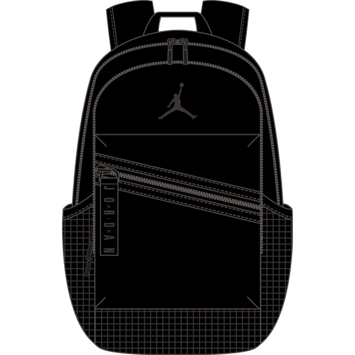 Zaino jordan air patrol pack black/black