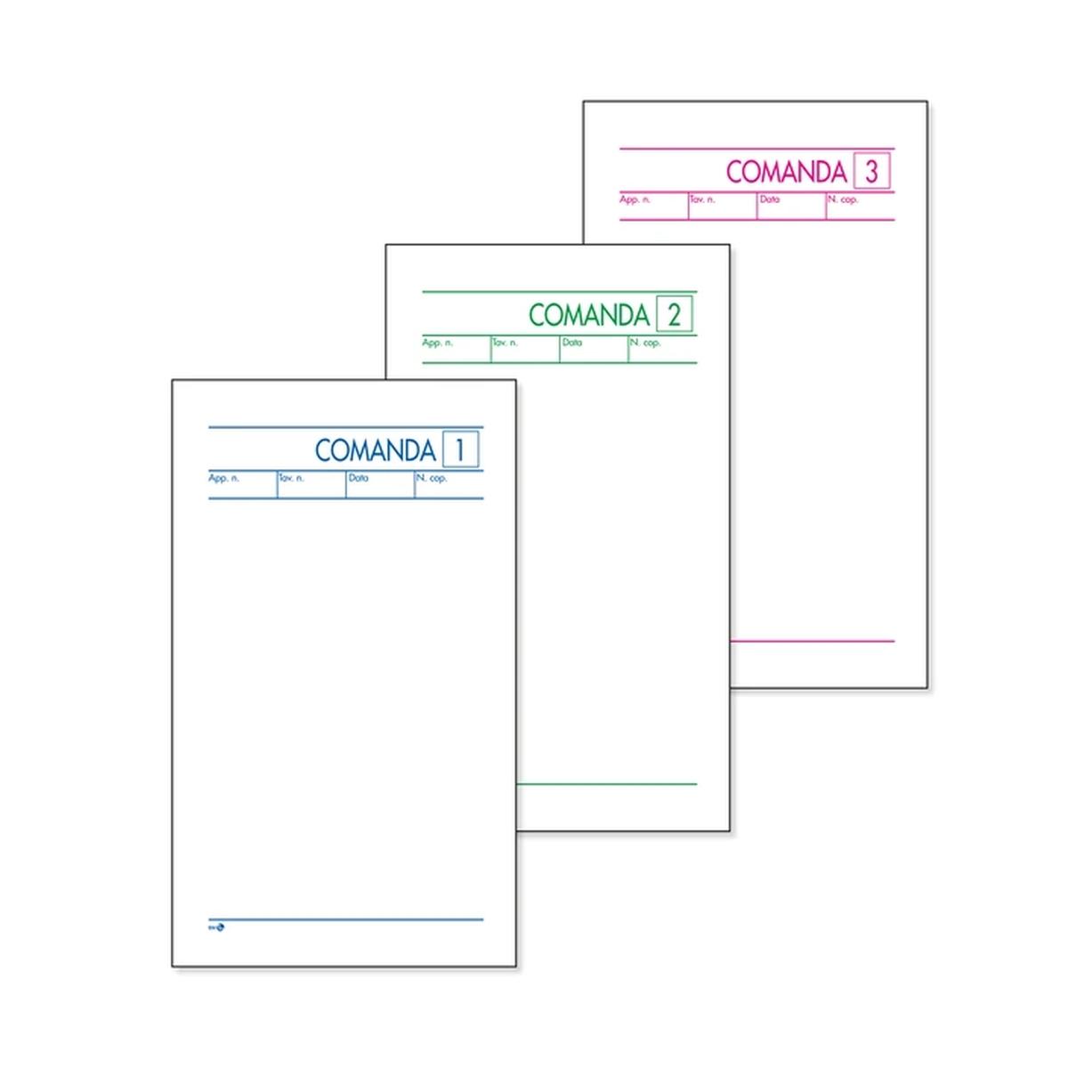 Blocco comande per ristorante 3cop 512/3